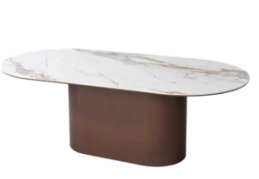 BROWN ISABELLA CT WHITE-GOLD STONE TOP