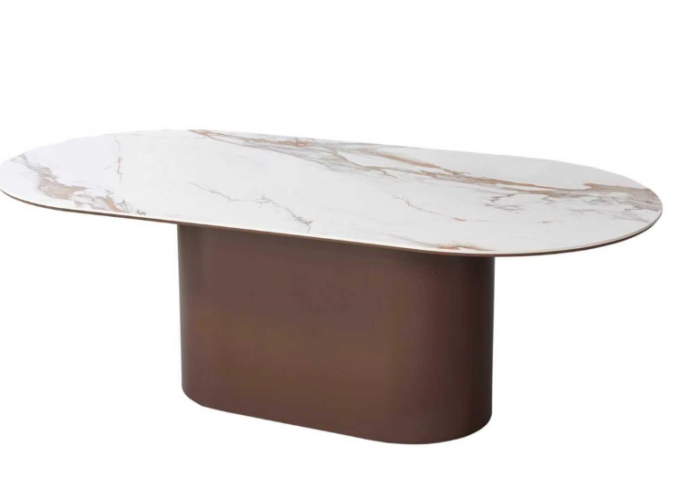 BROWN ISABELLA CT WHITE-GOLD STONE TOP