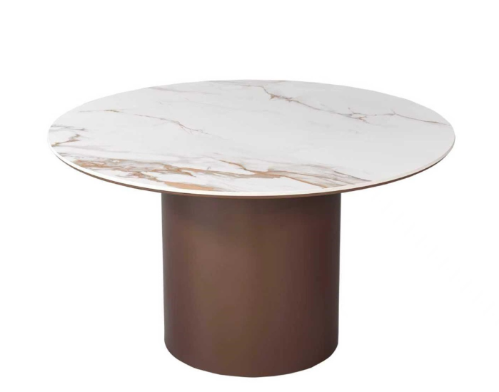 BROWN ISABELLA DT  WHITE-GOLD STONE TOP