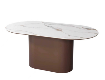 BROWN ISABELLA DTWHITE-GOLD STONE TOP