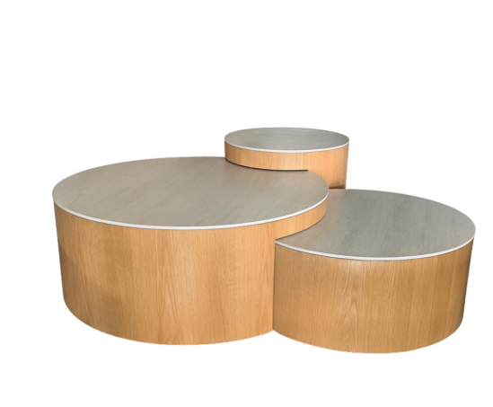 Nova Clover Milky White salonttafel