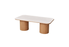 NOVA  MILKY WHITE CERAMIC SALONTTAFEL