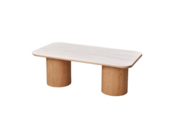 NOVA  MILKY WHITE CERAMIC SALONTTAFEL