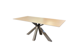 Octopus eettafel sand beige ceramic