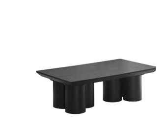 Royal salontafel zwart fineer