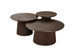 Taurus 3delige salontafel bruin