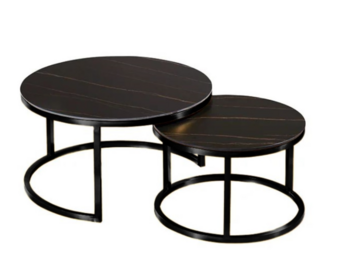 Doblo zwart goud salontafel