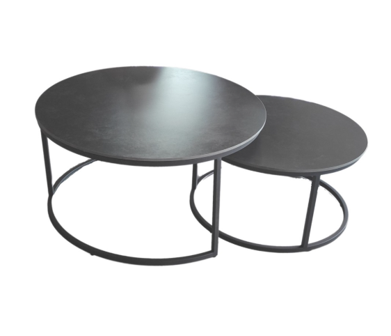 Doblo donkergrijs salontafel