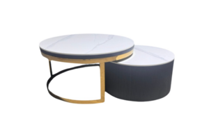 Fox wit goud sinter stone fineer