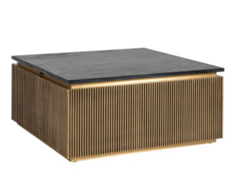 Allure salontafel blocci zwart marmer