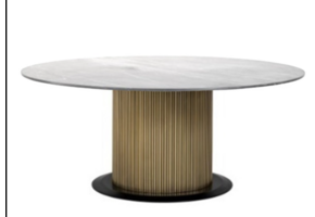 Allure eettafel marmer wit