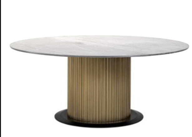 Allure eettafel marmer wit