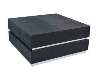 Bonero bonito zilvere lijn salontafel