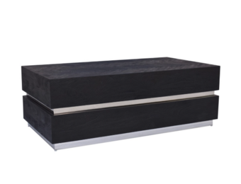 Bonero bonito zilvere lijn salontafel