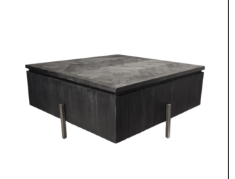 Foster bonito salontafel zwart zilver