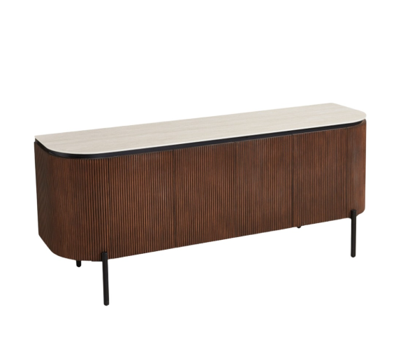 Aqua Dressoir Bruin beige ceramic