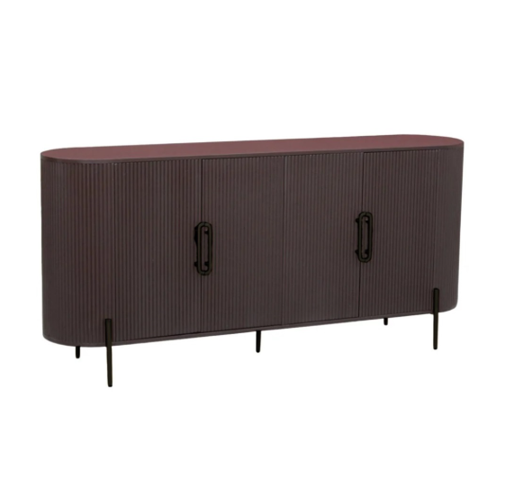 Eliza dressoir zwart bruin