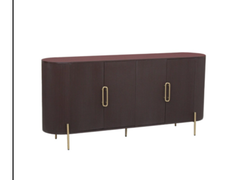 Eliza dressoir goud bruin