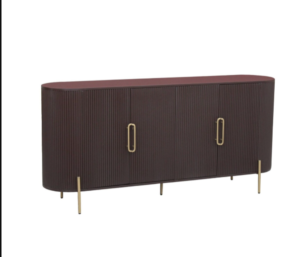 Eliza dressoir goud bruin