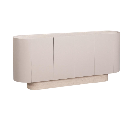 Isabella dressoir beige stone top