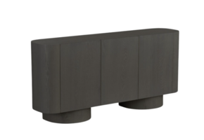 Royal dressoir zwart fineer