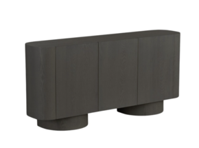 Royal dressoir zwart fineer