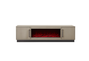 Blocci  fineer sfeerhaard cream/zwart