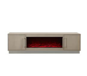 Blocci fineer sfeerhaard cream/zilver