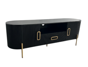 Eliza tv meubel zwart goud