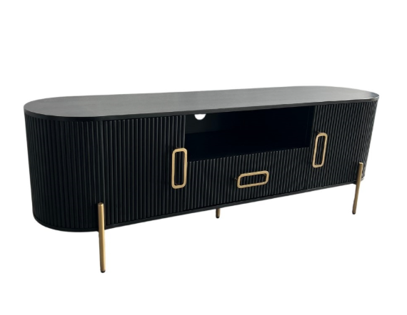 Eliza tv meubel zwart goud