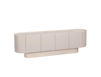 Isabella tv meubel beige stone top