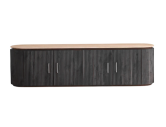 Kimberly zwart flintstone marmer top