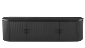 Kimberly tv meubel zwart fineer