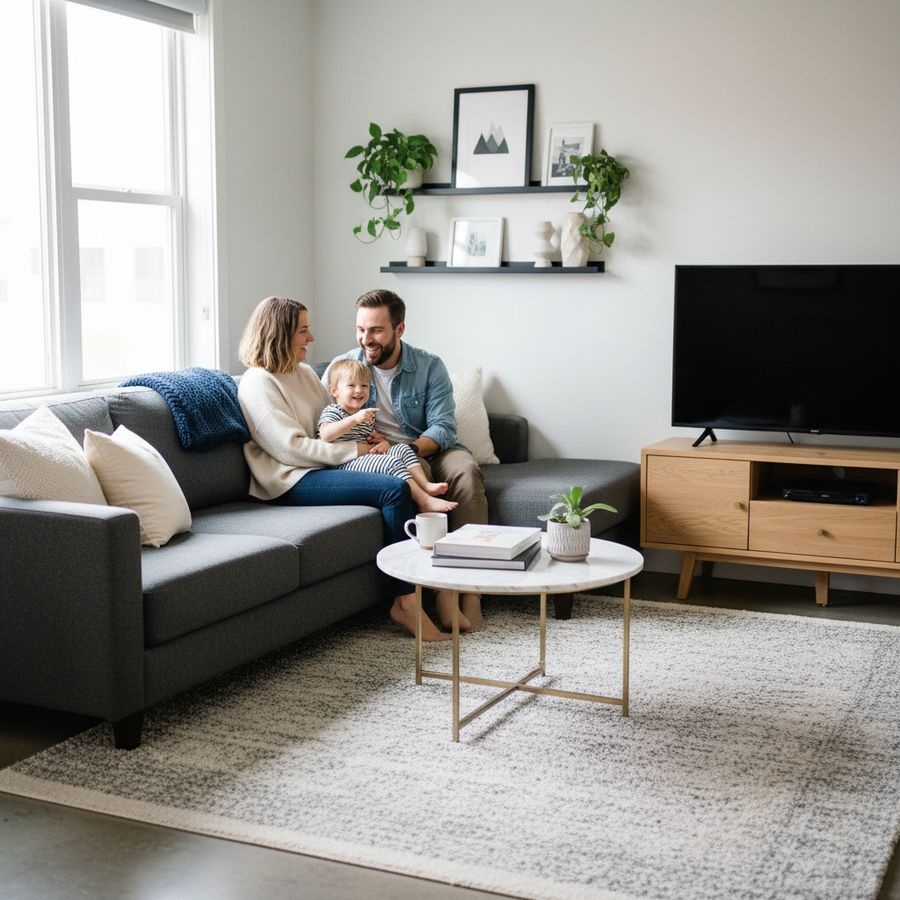 Kleine hoekbank: tips voor een compacte woonkamer