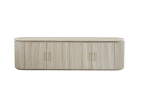 Kimberly flintstone faux marmer top tv meubel