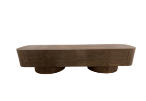 Royal bruin fineer plain tv meubel