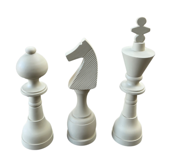 Decoratie Schaken set van 3