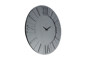 Klok grijs spiegel