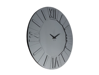 Klok grijs spiegel
