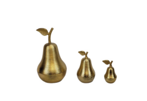 Decoratie Peren set van 3