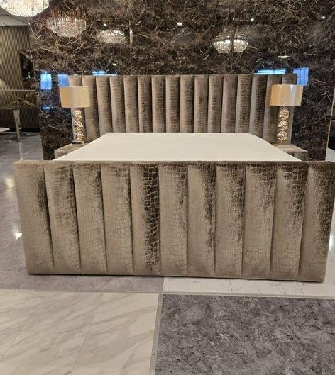 ANIA XL CROCO BED