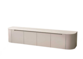 Isabella hangend tv meubel beige