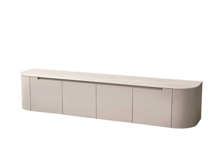Isabella hangend tv meubel beige