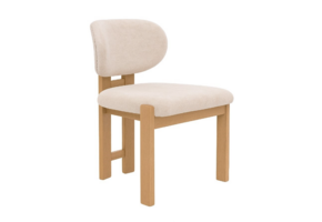 Stoel desirey bruin legs taupe