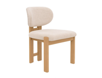 Stoel desirey bruin legs taupe