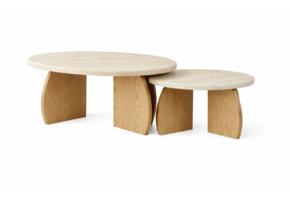 Monza flintstone faux twee-delige salontafel