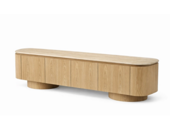 Monza flintstone faux hangende tv meubel