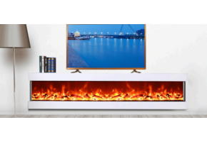 TV STAND WITH FIREPLACE ASYA