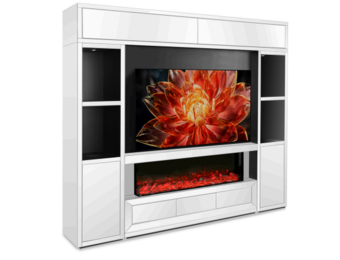 TV STAND WITH FIREPLACE MK 221 ASYA