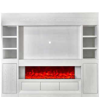 TV STAND WITH FIREPLACE MK220
